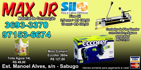Max Jr. Material de Construção